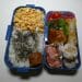 今日は半分手作り弁当